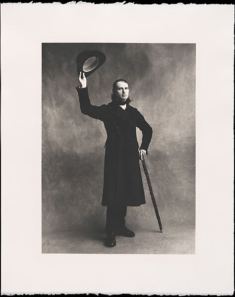 Le Fou—Armand Fèvre [The Fool], Irving Penn (American, Plainfield, New Jersey 1917–2009 New York), Platinum-palladium print 