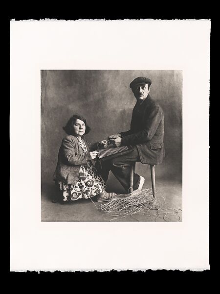 Rempailleurs, Paris, Irving Penn (American, Plainfield, New Jersey 1917–2009 New York), Platinum-palladium print 