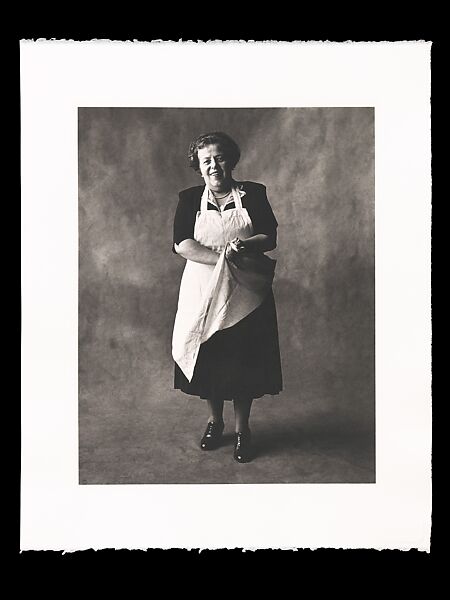 Restaurant Owner, New York, Irving Penn (American, Plainfield, New Jersey 1917–2009 New York), Platinum-palladium print 