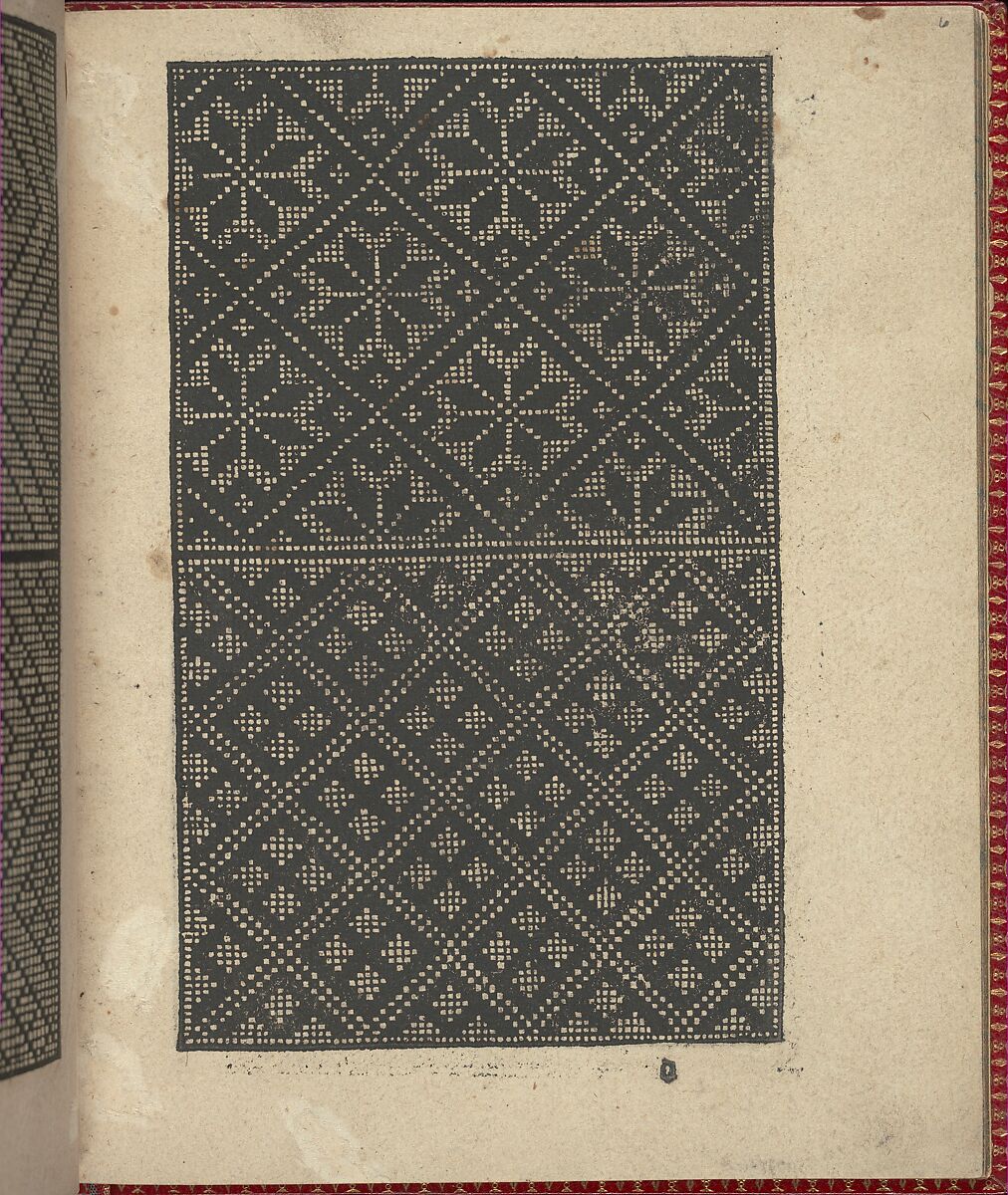 Ce est ung tractat de la noble art de leguille ascavoir ouvraiges de spaigne... page 4 (recto), Willem Vosterman (Netherlandish, active Antwerp), Woodcut