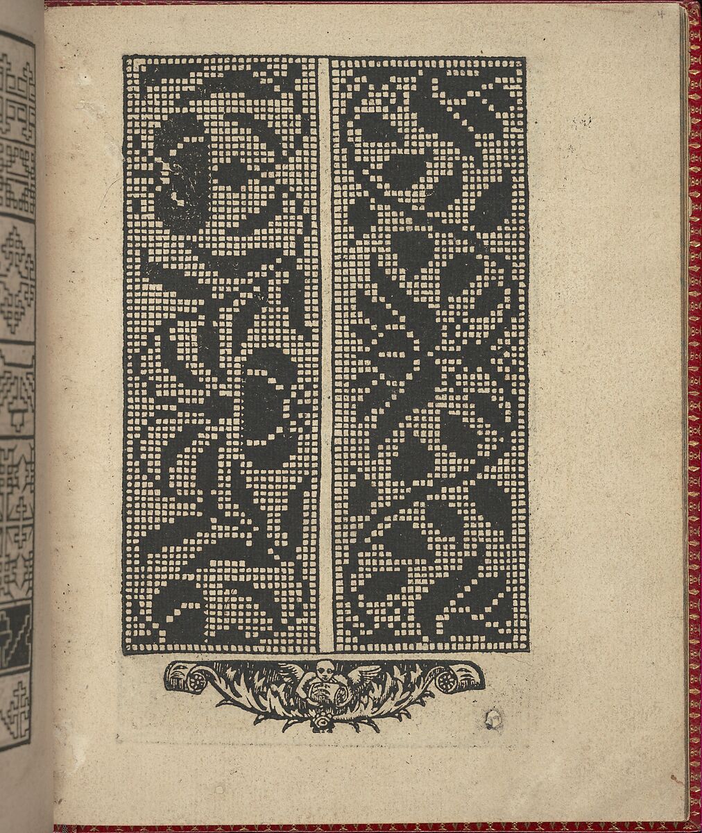 Ce est ung tractat de la noble art de leguille ascavoir ouvraiges de spaigne... page 4 (recto), Willem Vosterman (Netherlandish, active Antwerp), Woodcut