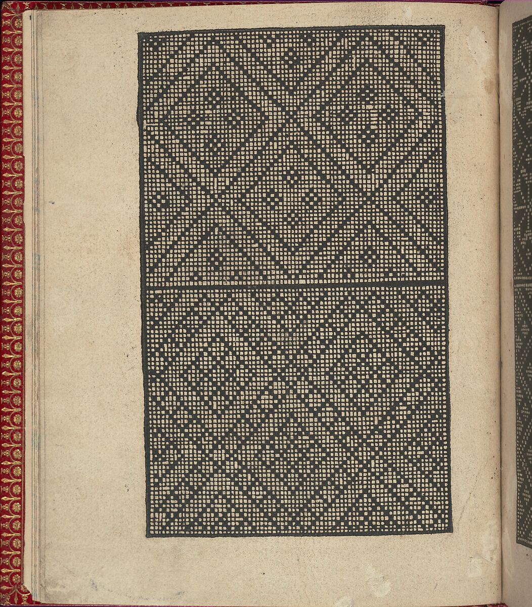 Ce est ung tractat de la noble art de leguille ascavoir ouvraiges de spaigne... page 5 (verso), Willem Vosterman (Netherlandish, active Antwerp), Woodcut