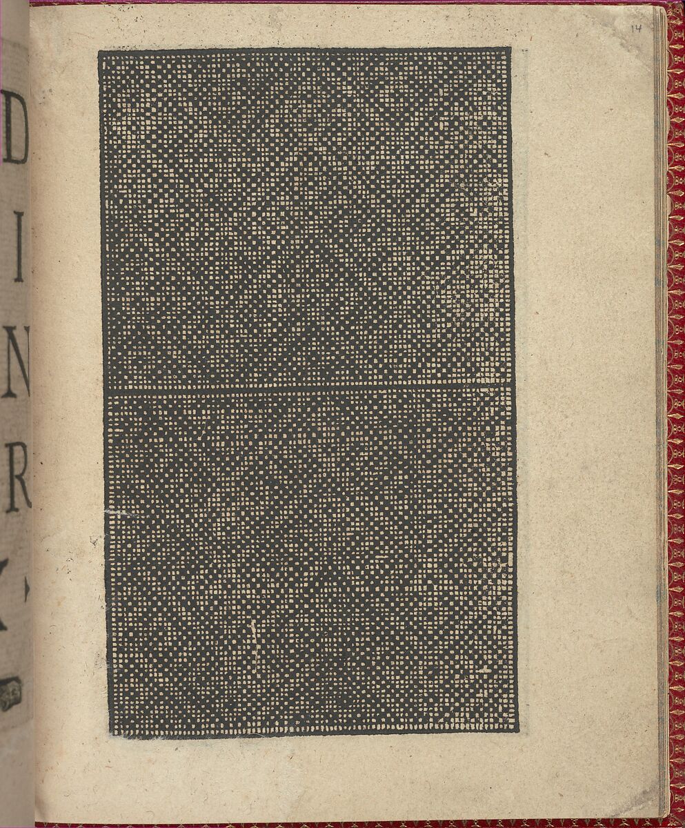 Ce est ung tractat de la noble art de leguille ascavoir ouvraiges de spaigne... page 8 (recto), Willem Vosterman (Netherlandish, active Antwerp), Woodcut