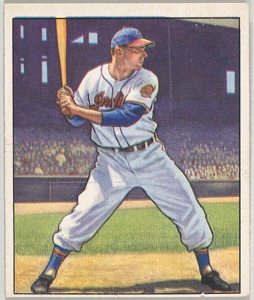 Jim Hegan, Catcher, Cleveland Indians, from the Picture Card Collectors Series (R406-4) issued by Bowman Gum, Issued by Bowman Gum Company, Commercial color lithograph 