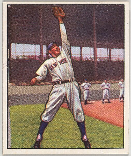 Issued by Bowman Gum Company  Phil Rizzuto, Shortstop, New York