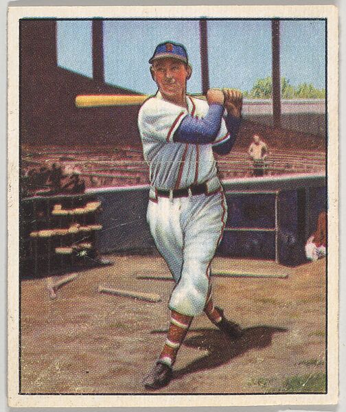 Bob Elliott, 3rd Base, Boston Braves, from the Picture Card Collectors Series (R406-4) issued by Bowman Gum, Issued by Bowman Gum Company, Commercial color lithograph 