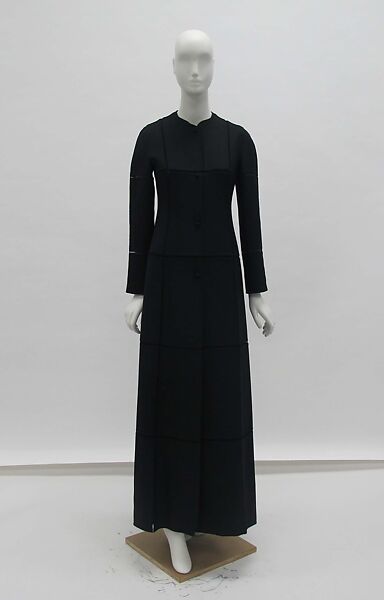 Ensemble, Ralph Rucci (American, born 1957), wool, silk, metal, American 