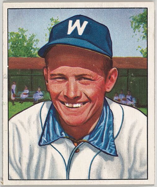Gil Coan, Outfield, Washington Senators, from the Picture Card Collectors Series (R406-4) issued by Bowman Gum, Issued by Bowman Gum Company, Commercial color lithograph 