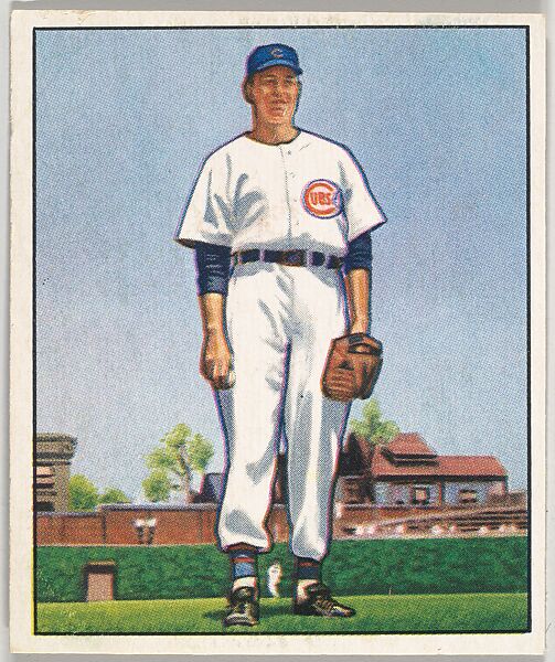 Bob Rush, Pitcher, Chicago Cubs, from the Picture Card Collectors Series (R406-4) issued by Bowman Gum, Issued by Bowman Gum Company, Commercial color lithograph 