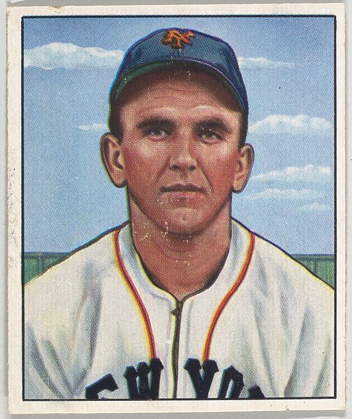 Dave Koslo, Pitcher, New York Giants, from the Picture Card Collectors Series (R406-4) issued by Bowman Gum, Issued by Bowman Gum Company, Commercial color lithograph 