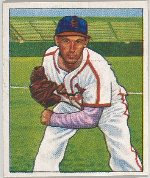 Harry Brecheen, Pitcher, St. Louis Cardinals, from the Picture Card Collectors Series (R406-4) issued by Bowman Gum, Issued by Bowman Gum Company, Commercial color lithograph 