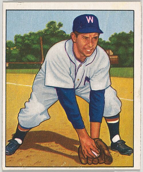 Sam Dente, Shortstop, Washington Senators, from the Picture Card Collectors Series (R406-4) issued by Bowman Gum, Issued by Bowman Gum Company, Commercial color lithograph 