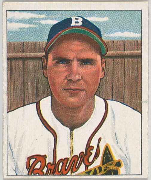 Tommy Holmes, Outfield, Boston Braves, from the Picture Card Collectors Series (R406-4) issued by Bowman Gum, Issued by Bowman Gum Company, Commercial color lithograph 