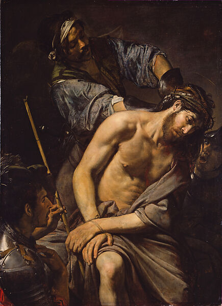 Crowning with Thorns, Valentin de Boulogne (French, Coulommiers-en-Brie 1591–1632 Rome), Oil on canvas 