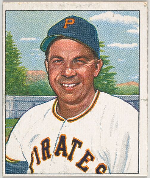 Johnny Hopp, 1st Base, Outfield, Pittsburgh Pirates, from the Picture Card Collectors Series (R406-4) issued by Bowman Gum, Issued by Bowman Gum Company, Commercial color lithograph 