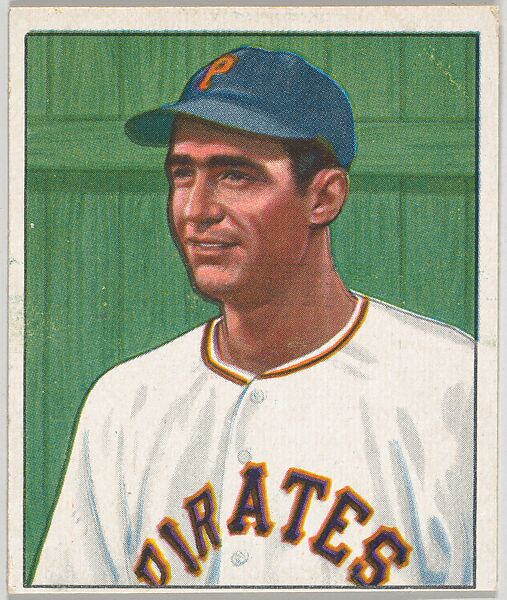 Dino Restelli, Outfield, Pittsburgh Pirates, from the Picture Card Collectors Series (R406-4) issued by Bowman Gum, Issued by Bowman Gum Company, Commercial color lithograph 