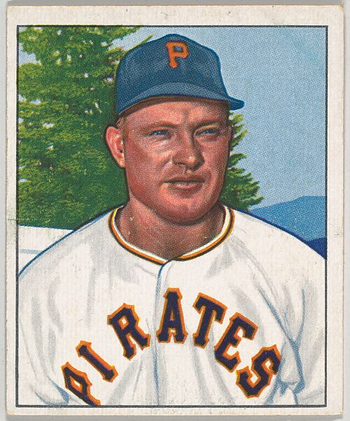 Issued by Bowman Gum Company | Clyde McCullough, Catcher, Pittsburgh ...