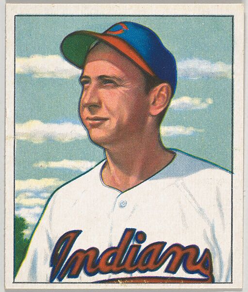 Steve Gromek, Pitcher, Cleveland Indians, from the Picture Card Collectors Series (R406-4) issued by Bowman Gum, Issued by Bowman Gum Company, Commercial color lithograph 
