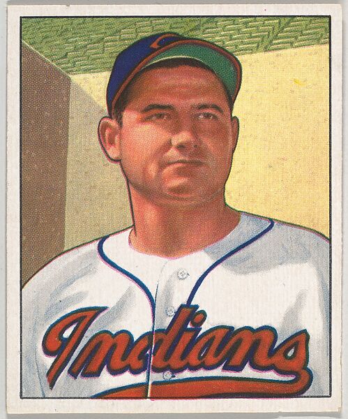 Early Wynn, Pitcher, Cleveland Indians, from the Picture Card Collectors Series (R406-4) issued by Bowman Gum, Issued by Bowman Gum Company, Commercial color lithograph 