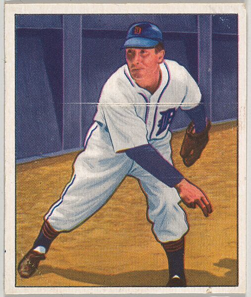 Fred Hutchinson, Pitcher, Detroit Tigers, from the Picture Card Collectors Series (R406-4) issued by Bowman Gum, Issued by Bowman Gum Company, Commercial color lithograph 