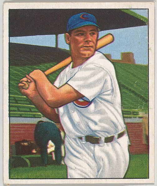Hank Edwards, Outfield, Chiciago Cubs, from the Picture Card Collectors Series (R406-4) issued by Bowman Gum, Issued by Bowman Gum Company, Commercial color lithograph 