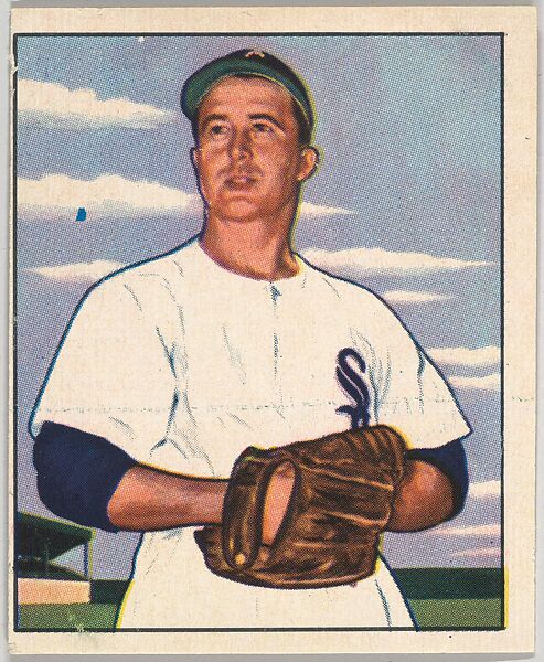 Issued by Bowman Gum Company | Mickey Haefner, Pitcher, Chicago White ...