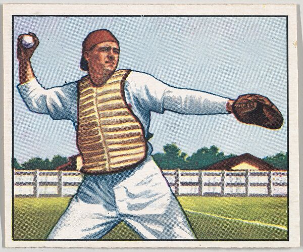 Stan Lopata, Catcher, Philadelphia Phillies, from the Picture Card Collectors Series (R406-4) issued by Bowman Gum, Issued by Bowman Gum Company, Commercial color lithograph 