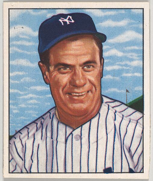 Hank Bauer, Outfield, New York Yankees, from the Picture Card Collectors Series (R406-4) issued by Bowman Gum, Issued by Bowman Gum Company, Commercial color lithograph 