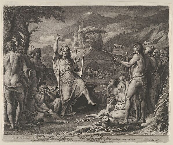 Orpheus Instructing a Savage People in Theology and the Arts of Social Life