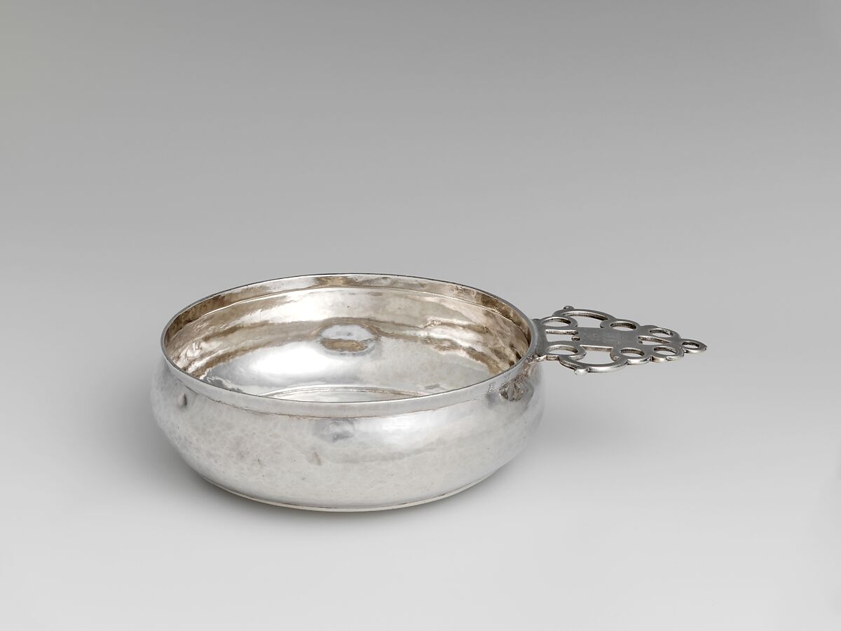 Porringer, John Allen (1671/72–1760), Silver, American 