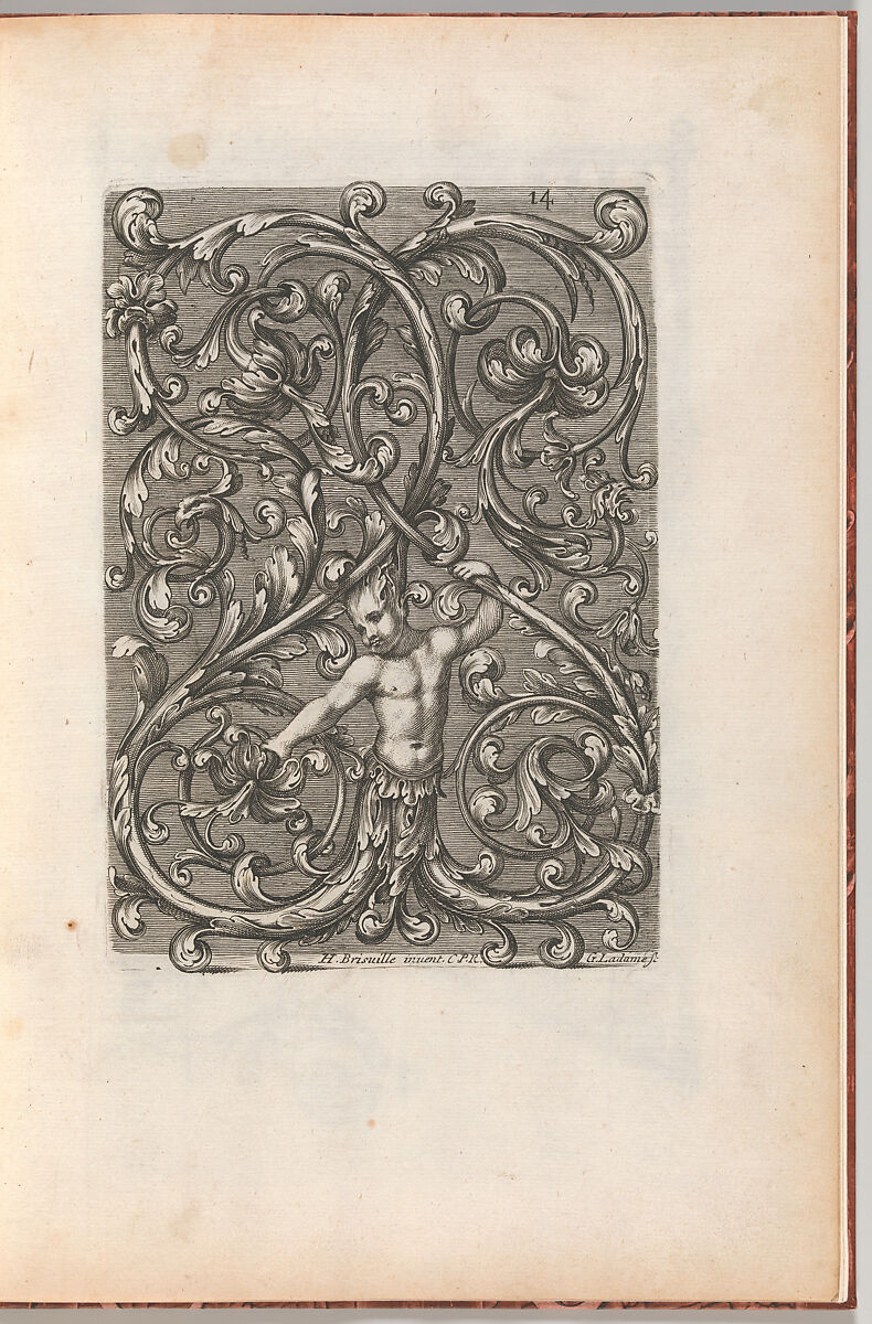 Diverses Pieces de Serruriers, page 15 (recto), Jean Berain (French, Saint-Mihiel 1640–1711 Paris), Engraving 