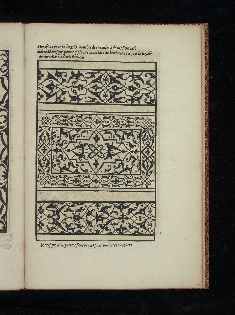 Livre de Moresques, page 10 (recto), Francesco di Pellegrino (Italian, born Florence, died 1552), Woodcut