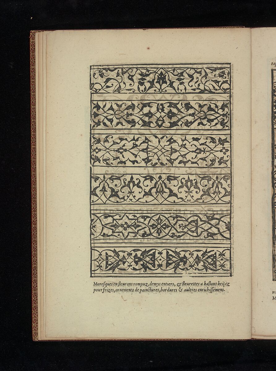 Livre de Moresques, page 2 (verso), Francesco di Pellegrino (Italian, born Florence, died 1552), Woodcut