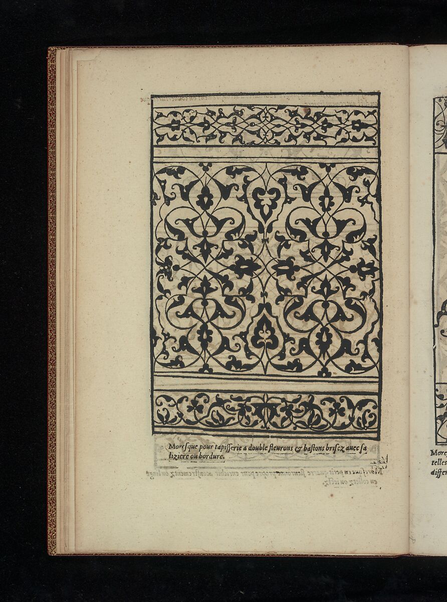 Livre de Moresques, page 5 (recto), Francesco di Pellegrino (Italian, born Florence, died 1552), Woodcut 