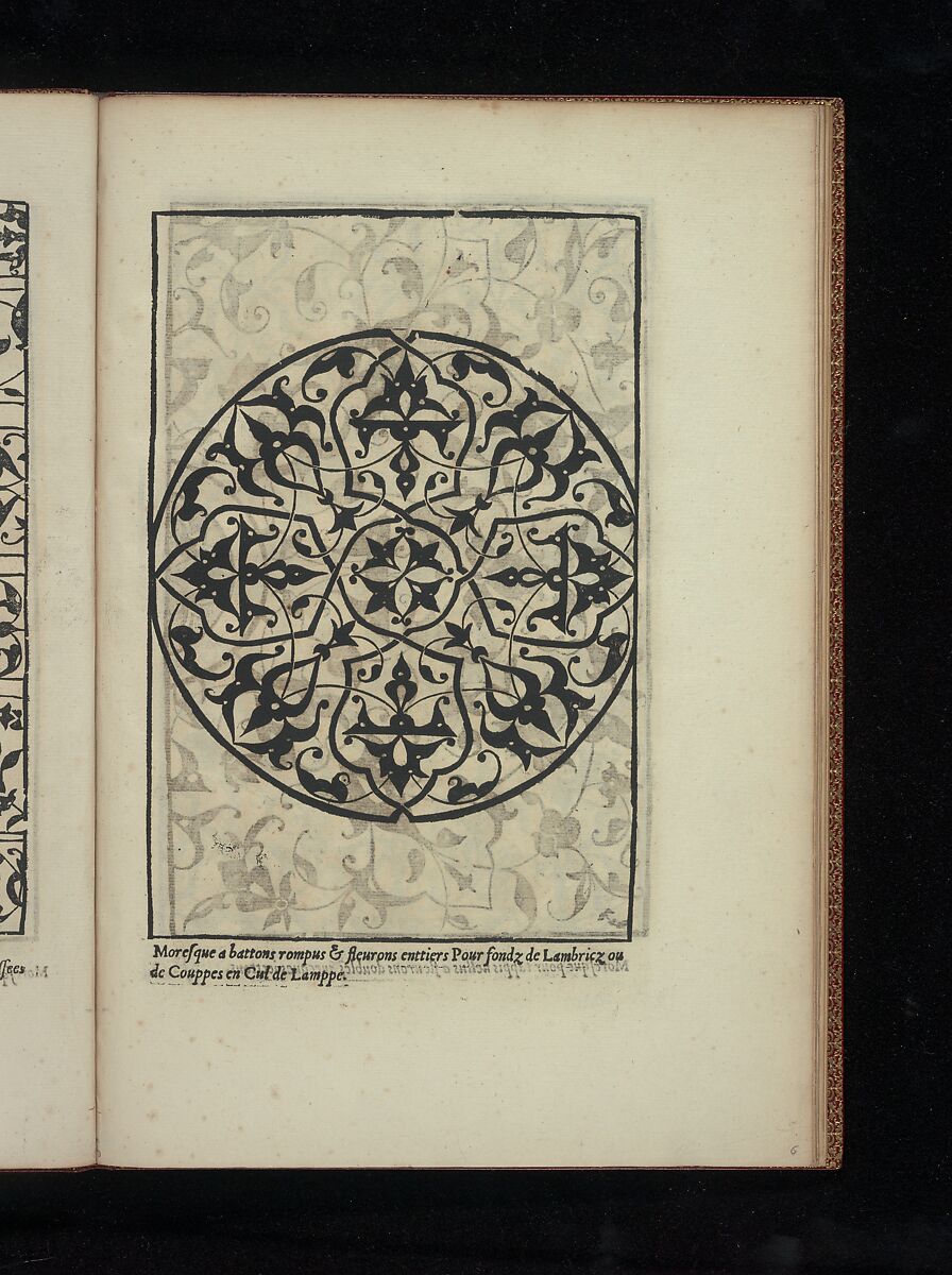Livre de Moresques, page 3 (verso), Francesco di Pellegrino (Italian, born Florence, died 1552), Woodcut