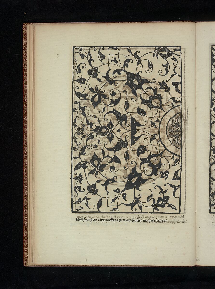 Livre de Moresques, page 4 (recto), Francesco di Pellegrino (Italian, born Florence, died 1552), Woodcut 