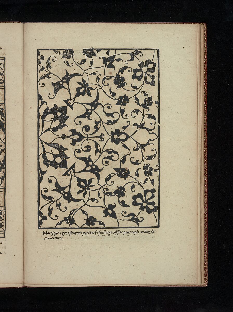 Livre de Moresques, page 4 (recto), Francesco di Pellegrino (Italian, born Florence, died 1552), Woodcut