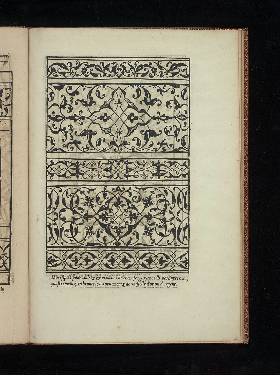 Livre de Moresques, page 6 (verso), Francesco di Pellegrino (Italian, born Florence, died 1552), Woodcut