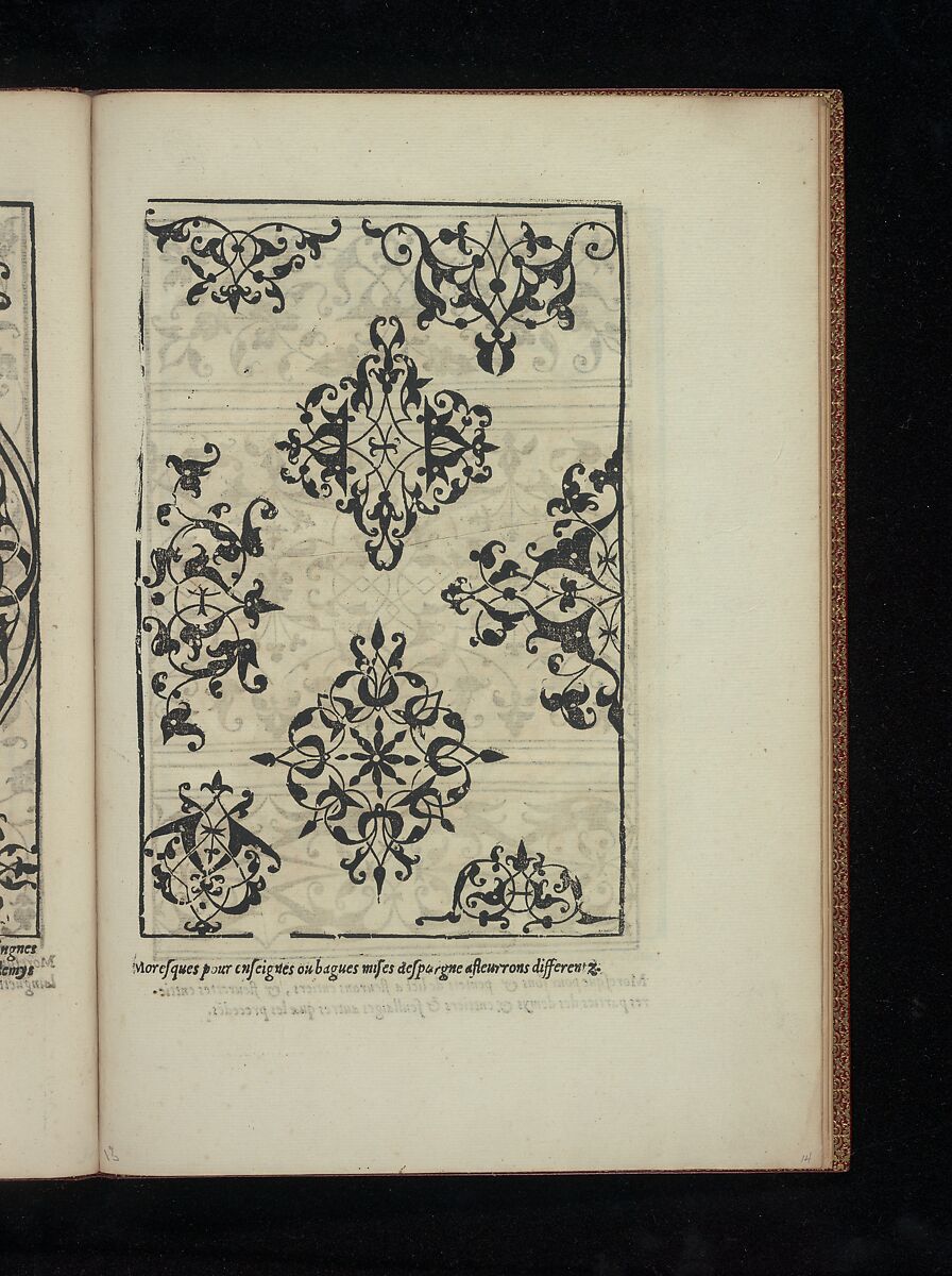 Livre de Moresques, page 7 (verso), Francesco di Pellegrino (Italian, born Florence, died 1552), Woodcut