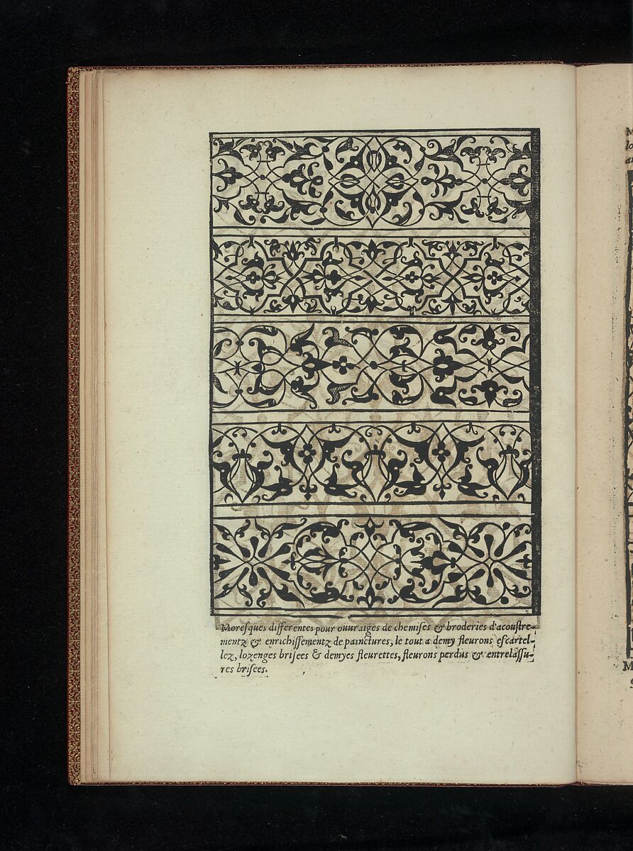 Livre de Moresques, page 7 (verso), Francesco di Pellegrino (Italian, born Florence, died 1552), Woodcut