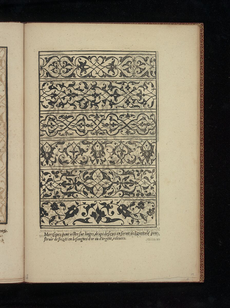 Livre de Moresques, page 9 (recto), Francesco di Pellegrino (Italian, born Florence, died 1552), Woodcut