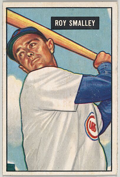 Roy Smalley, Shortstop, Chicago Cubs, from Picture Cards, series 5 (R406-5) issued by Bowman Gum, Issued by Bowman Gum Company, Commercial color lithograph 
