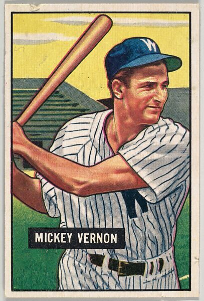 James Vernon, 1st Base, Washington Senators, from Picture Cards, series 5 (R406-5) issued by Bowman Gum, Issued by Bowman Gum Company, Commercial color lithograph 
