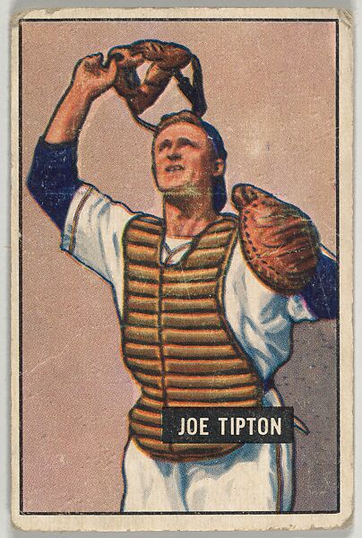 Joe Tipton, Catcher, Philadelphia Athletics, from Picture Cards, series 5 (R406-5) issued by Bowman Gum, Issued by Bowman Gum Company, Commercial color lithograph 