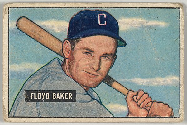 Floyd Baker, Infield, Chicago White Sox, from Picture Cards, series 5 (R406-5) issued by Bowman Gum, Issued by Bowman Gum Company, Commercial color lithograph 