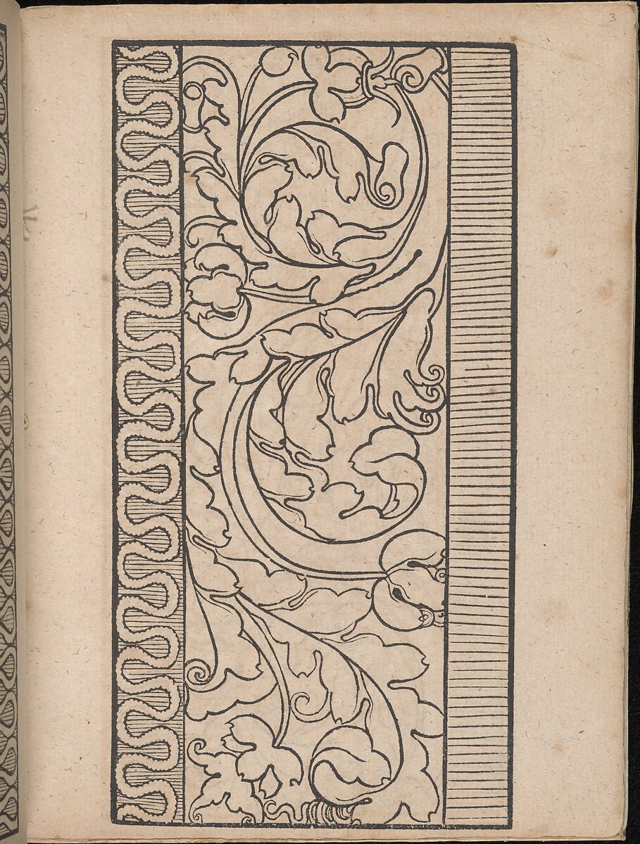 Ein new Modelbuch..., page 2 (recto), Johann Schönsperger the Younger (German, active 1510–30), Woodcut 
