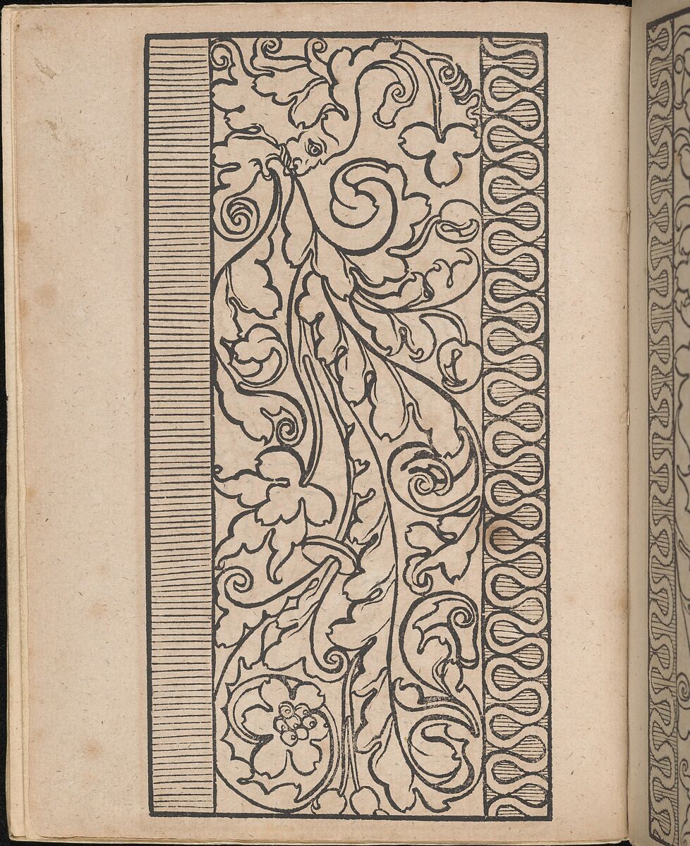 Ein new Modelbuch..., page 2 (recto), Johann Schönsperger the Younger (German, active 1510–30), Woodcut