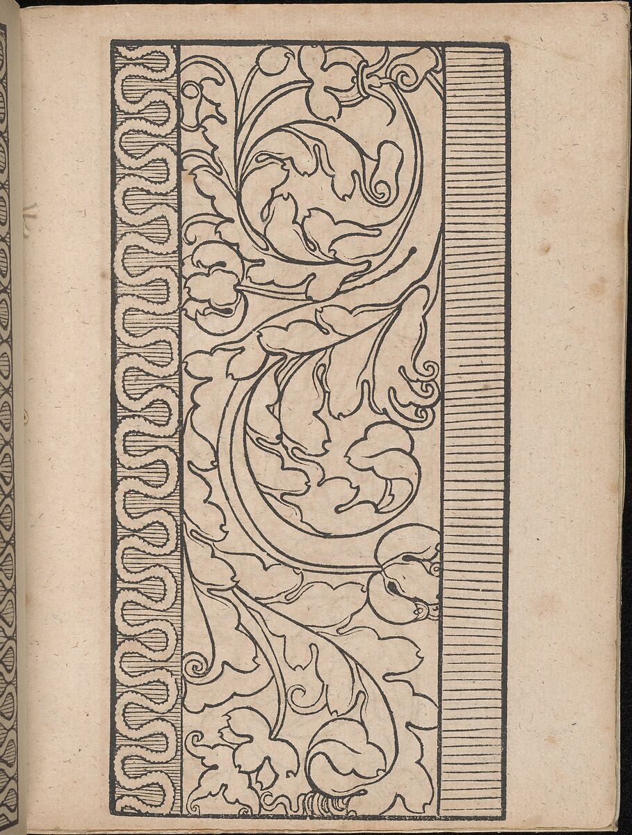Ein new Modelbuch..., page 3 (recto), Johann Schönsperger the Younger (German, active 1510–30), Woodcut