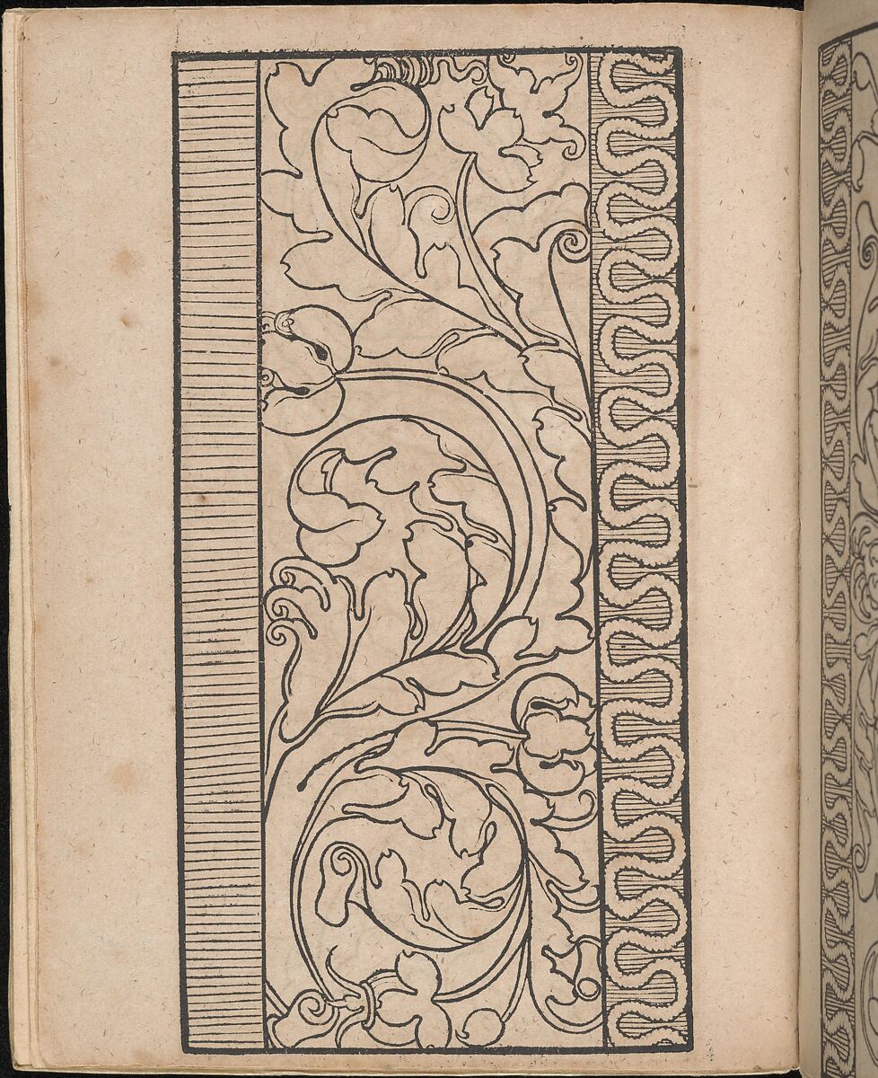 Ein new Modelbuch..., page 3 (verso), Johann Schönsperger the Younger (German, active 1510–30), Woodcut
