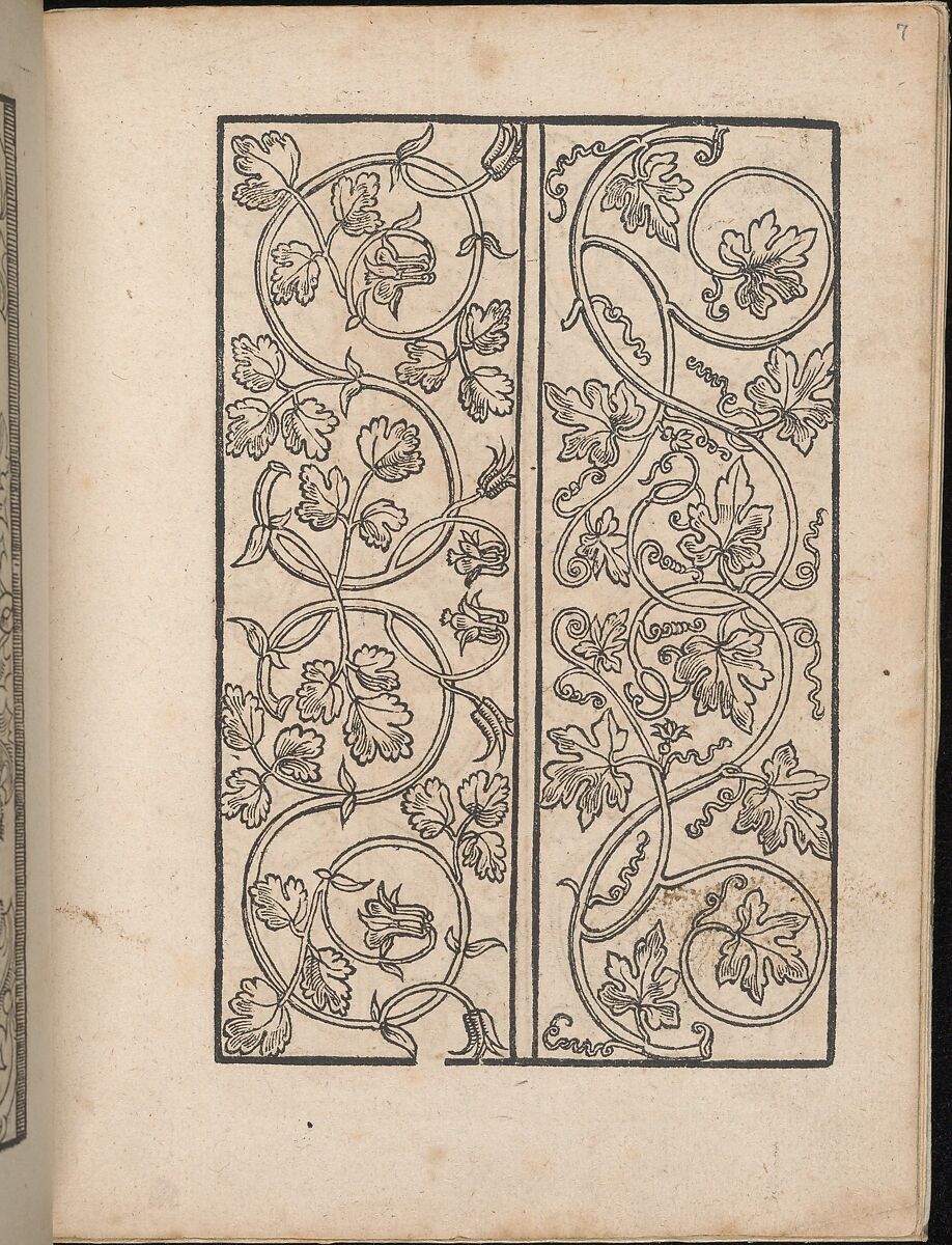 Ein new Modelbuch..., page 4 (recto), Johann Schönsperger the Younger (German, active 1510–30), Woodcut 